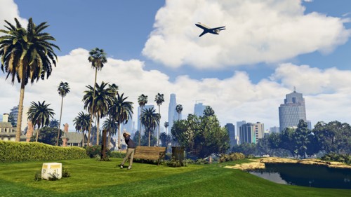 Grand Theft Auto V Golfplatz