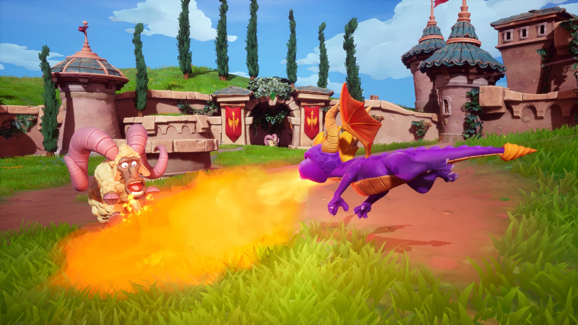 Spyro Reignited Trilogy Feuer