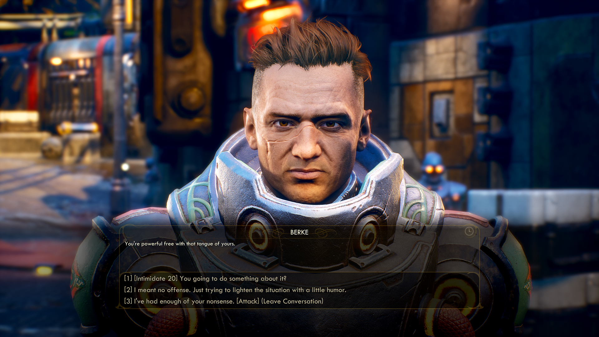 The Outer Worlds Dialog
